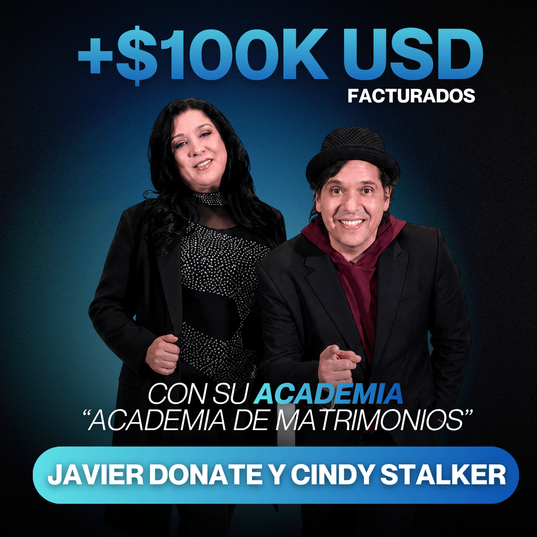 Javier Donate y Cindy Stalker